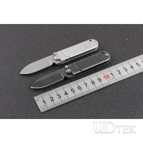 Multi color All steel Serge Bean peas small folding pocket blade knife UD405088